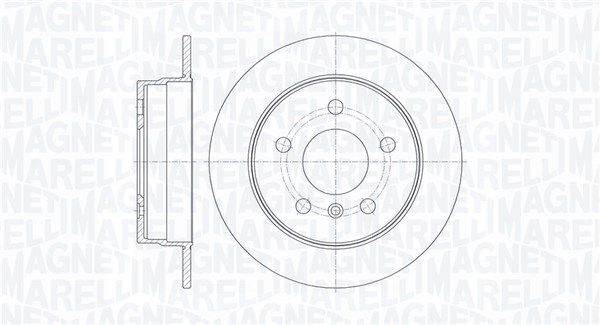 MAGNETI MARELLI Jarrulevy 361302040113